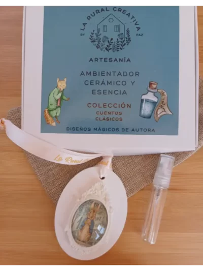 Peter Viajero packaging Ambientador La Rural Creativa