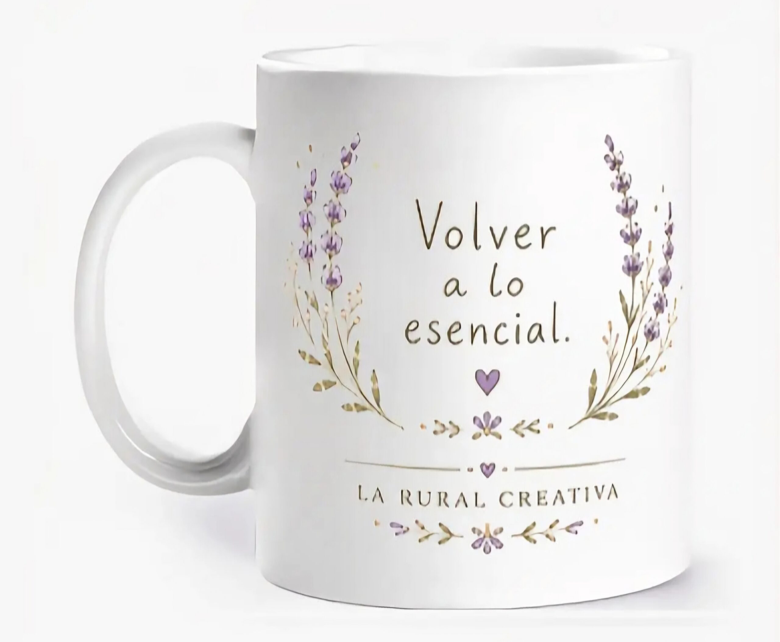 Taza "Volver a lo esencial" | Colección Pequeños Refugios